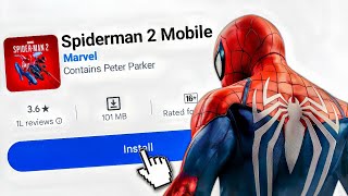 Marvel Spider man 2 🕸️ Android version Open World Game  Play in Mobile 📲 [upl. by Sterrett]