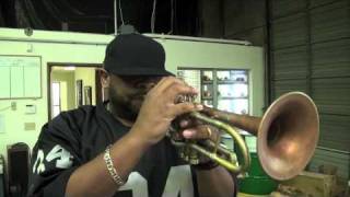 Rashawn Ross Plays Deans RAJA III Bflat  Bebop To quotEquot Over Triple C [upl. by Joel]