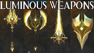 LUMINOUS Weapon Set  Guild Wars 2 5th Anniversary [upl. by Eidson]