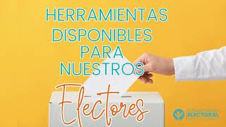 HERRAMIENTAS PARA ELECTORES [upl. by Dnalerb520]