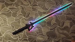 SAO Kirito Sword Elucidator Smart LED [upl. by Ribble]