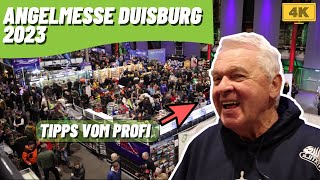 Tackle Neuheiten und Tipps vom Experten auf der Angelmesse Duisburg 2023 [upl. by Bonnes]