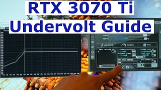 Undervolt your RTX 3070 Ti for more FPS  Tutorial [upl. by Nye]