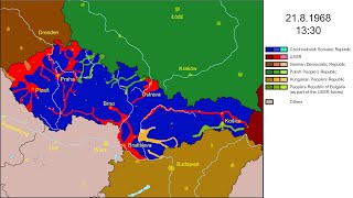 Invasion of Czechoslovakia 1968 Every 15 Minutes [upl. by Novikoff]