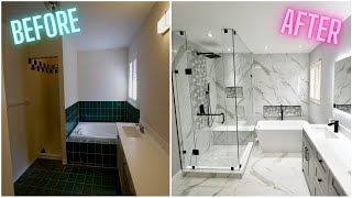 Master Bathroom Remodel  How to Renovation [upl. by Liahcim]