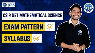 CSIR NET Mathematics Syllabus amp Exam Pattern 2024 Explained [upl. by Ynnub36]