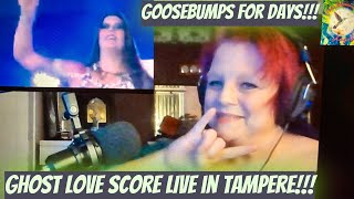 Nightwish  Ghost Love Score  LIVE in Tampere Reaction [upl. by Galloway]