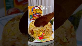 NutriAsiaChannel TasteTok FastTaste Kimchi Rice  Quick and Easy Rice Cooker Recipe UFC Fun Chow [upl. by Guria]