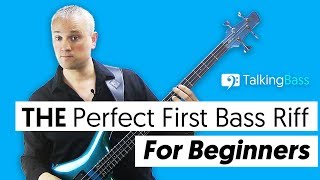 THE Perfect First Bass Riff For Beginners [upl. by Aisilef]