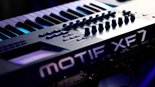 Yamaha Motif Master Mode Series Part 1 access external sound sources [upl. by Ddene]