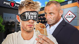 TESTUJE POPULARNE KEBABY NA ŚLEPO  PIRI PIRI KEBAB PUDZIANOWSKIEGO ZAHIR NANO KEBAB [upl. by Aicital]