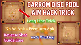 Carrom disc pool aim hack 2024  Latest long line hack [upl. by Daggna]