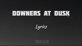 Downers At Dusk  Talha Anjum  Open Letter  Lyrics [upl. by Yenitirb]