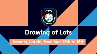 CEV BeachVolley Nations Cup Final 2024 I Drawing of Lots [upl. by Naleek]