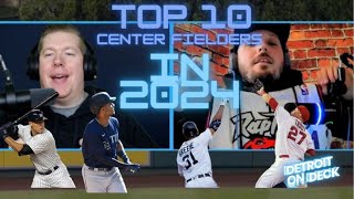 Detroit On Deck  Top 10 MLB Center fielders in 2024 [upl. by Valerio]