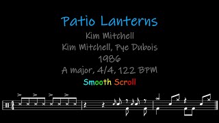 Patio Lanterns Chords Lyrics and Timing [upl. by Atsirtal]