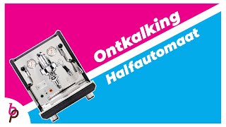 How to  Ontkalking ECM espressomachine halfautomaat [upl. by Nino]