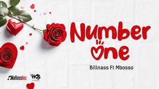 Billnass ft Mbosso  Number One Official Lyrics Audio [upl. by Padegs]