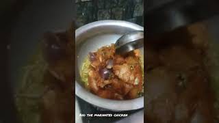 Chicken curry😋Telangana stylesimple and easy processbachelor stylefood [upl. by Hillhouse872]