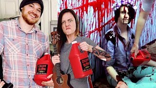 Ten Gallons of Fake Blood making of Sunday Uke Group [upl. by Rickey]