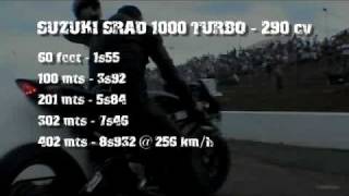 Suzuki Srad 1000 Turbo  8s932  256 kmh [upl. by Clevey]