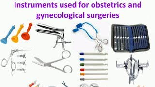 instruments used for normal delivery cesarean sectionobstetrics and gynecological surgeries [upl. by Siul]