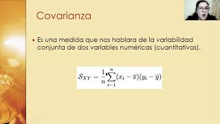 Coeficiente de variacion y Covarianza [upl. by Fraya]