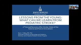 SKSI 2023 Conference  Learning from the young What can we learn from pediatric stroke [upl. by Tenom]