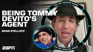 Sean Stellato is ALWAYS FRESH as Tommy DeVitos’ Agent 😎  The Pat McAfee Show [upl. by Tedmund]