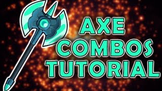 Brawlhalla Axe Combos Guide  Basic combos  Tutorial [upl. by Orecul]