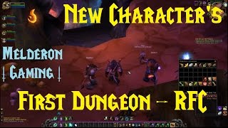 Creating a New Character First Dungeon ClassicVanilla [upl. by Pears]