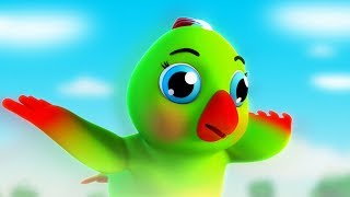 Main Tota Hare Rang Ka  मैं तोता मैं तोता  Hindi Rhymes  Baby Songs Hindi  Hindi Rhymes For Kids [upl. by Teodor]