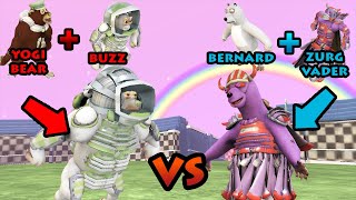 Yobu vs Berurg  Hybrid Cartoon Arena S3E1  SPORE [upl. by Otilegna]