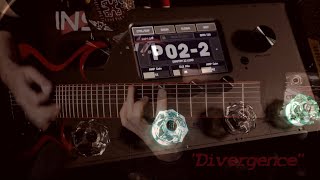 Divergence  Guitar Playthrough  Feat Ampero Silver amp Inspiria Guitars [upl. by Zitah]