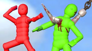 Dynamic AI Ragdolls Fight in Realistic Simulations with Active Ragdoll Physics [upl. by Zeta52]