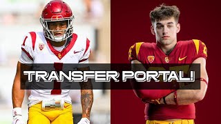 Domani Jackson And Tackett Curtis Leave USC Reaction amp Evaluation [upl. by Assilim]