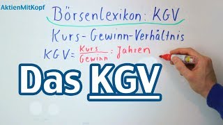 Das KGV  KursGewinnVerhältnis  AktienmitKopfde [upl. by Lobiv]