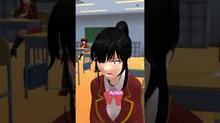 Rina loves 💕 Tiaga sakuraschoolsimulator sakura shorts sss sakurachannel ytshorts edit love [upl. by Vachil]