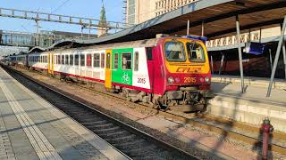 CFL 2015  2021 leaving Luxembourg with regional train to Diekirch [upl. by Eeroc]