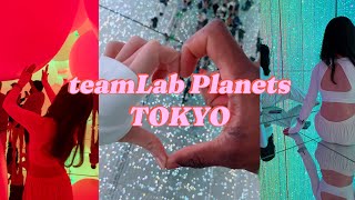 teamLab Planets TOKYO  Immersive Art Gallery in Tokyo [upl. by Merrile]