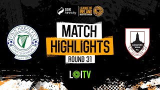 SSE Airtricity Mens First Division Round 31  Finn Harps 10 Longford Town  Highlights [upl. by Winther]