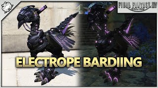 FFXIV  Electrope Barding [upl. by Arahs]