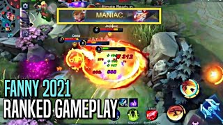 FANNY 2021 RANKED GAMEPLAY  MLBB [upl. by Ise]