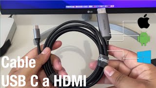 Amazon Basics 3in1 USB Type C to HDMI Adapter  Unboxing and Review [upl. by Suanne]