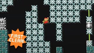 Super Mario Maker  Blasts Pixel Platforming by Fritzef First Legit Clear [upl. by Itnuahsa]