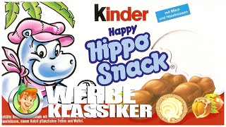 Kinder  Happy Hippo Snack  Werbung  1995 [upl. by Brear]