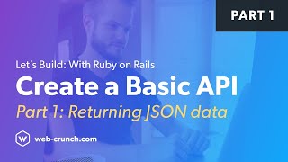 Create a Basic API with Ruby on Rails  Part 1  Returning JSON Data [upl. by Benedetto]