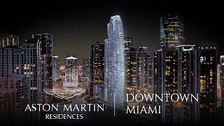 Aston Martin Residences Miami l Sales Gallery Tour [upl. by Teodora]