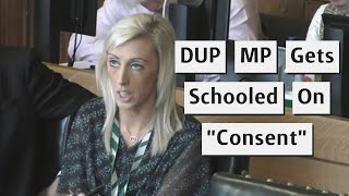 DUP MP Gets Schooled On The Principle Of Consent During Clash Over Windsor Framework [upl. by Aimak]