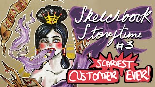 Scariest Customer Ever  Sketchbook Storytime [upl. by Jeri]